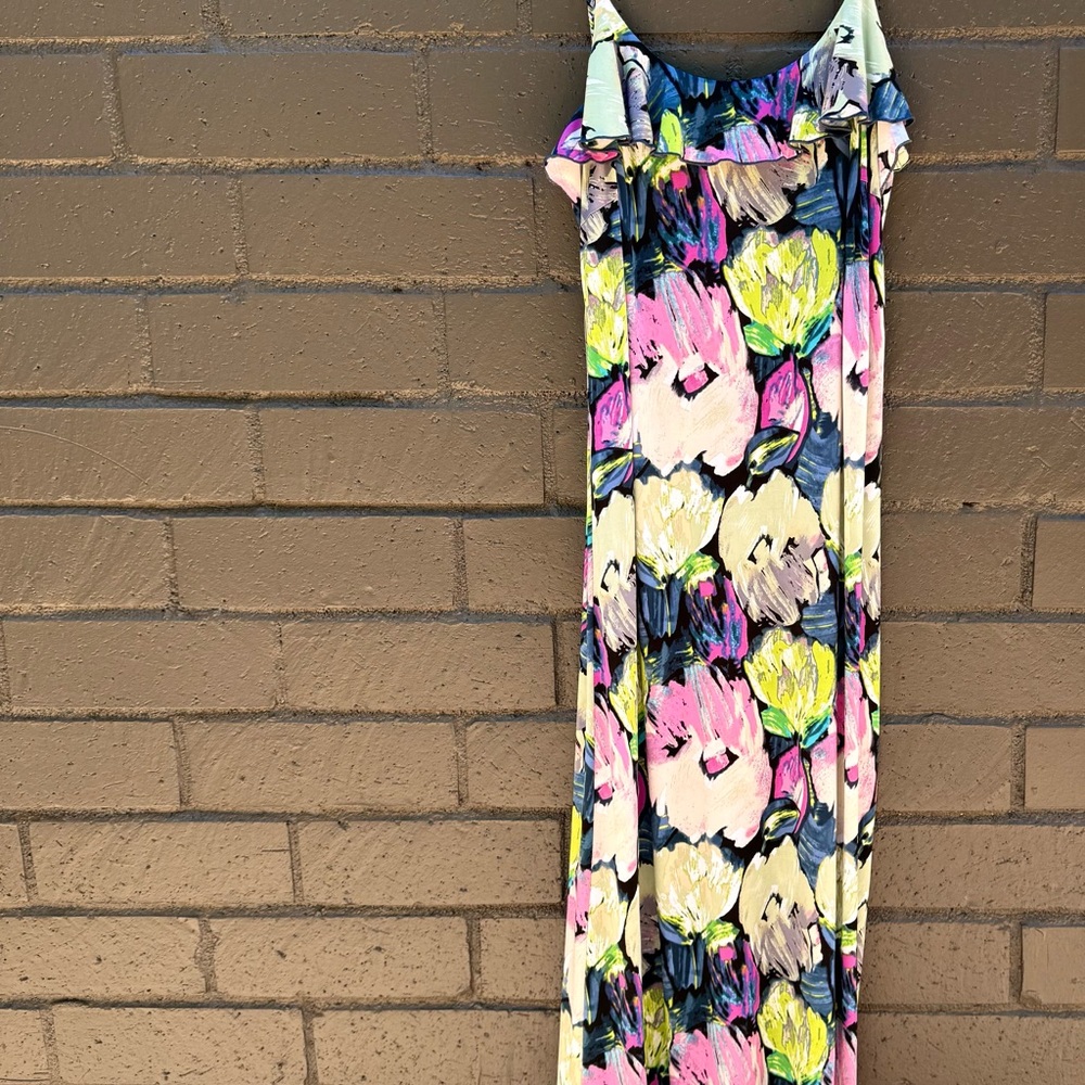 Essentials Floral Maxi Dress - Multicolor